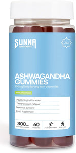 Sunna Supplements Ashwaganda Gummies 60 servings