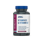 Applied Nutrition Vitamin D3 + K2 – 60 Capsules
