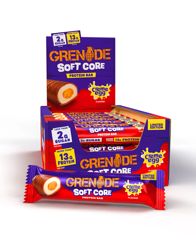 Grenade Soft Core Protein Bar- 18 x 45g