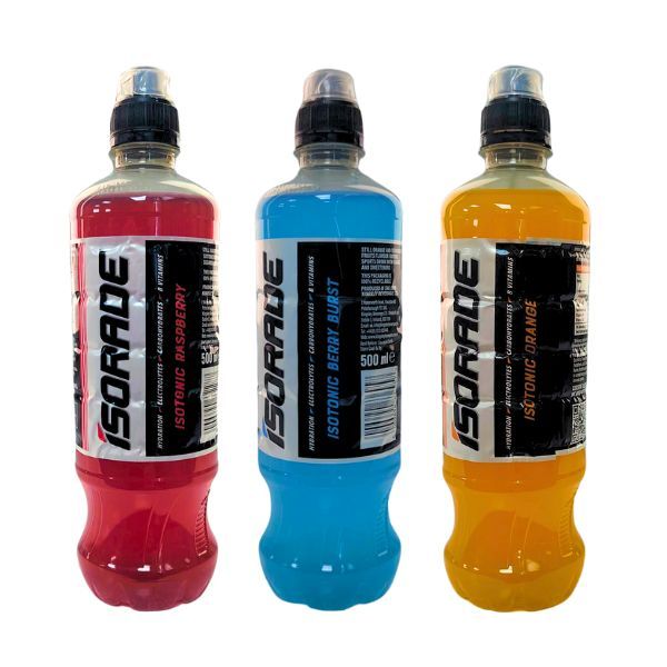 Isorade Isotonic Sports Drink – 12 x 500ml