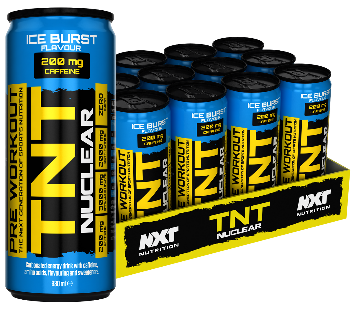 NXT Nutrition TNT Nuclear RTD – 12 x 330ml