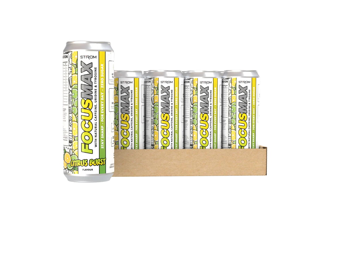Strom Sports FocusMAX cans 12x500ml