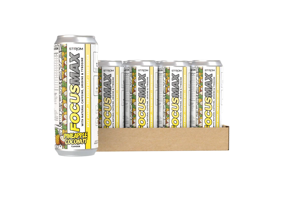 Strom Sports FocusMAX cans 12x500ml