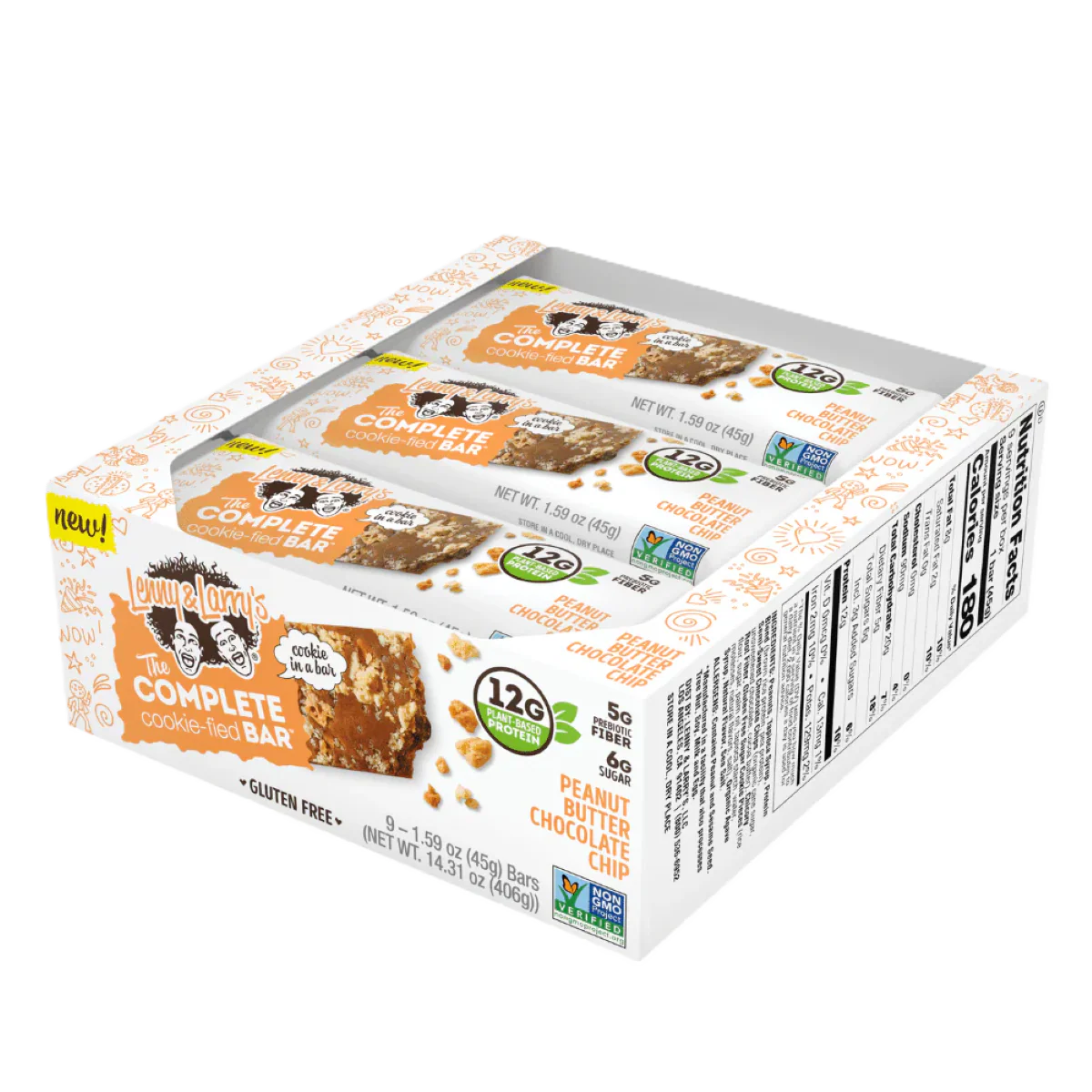 Lenny & Larry's Complete Cookie-Fied Bar 9x45g