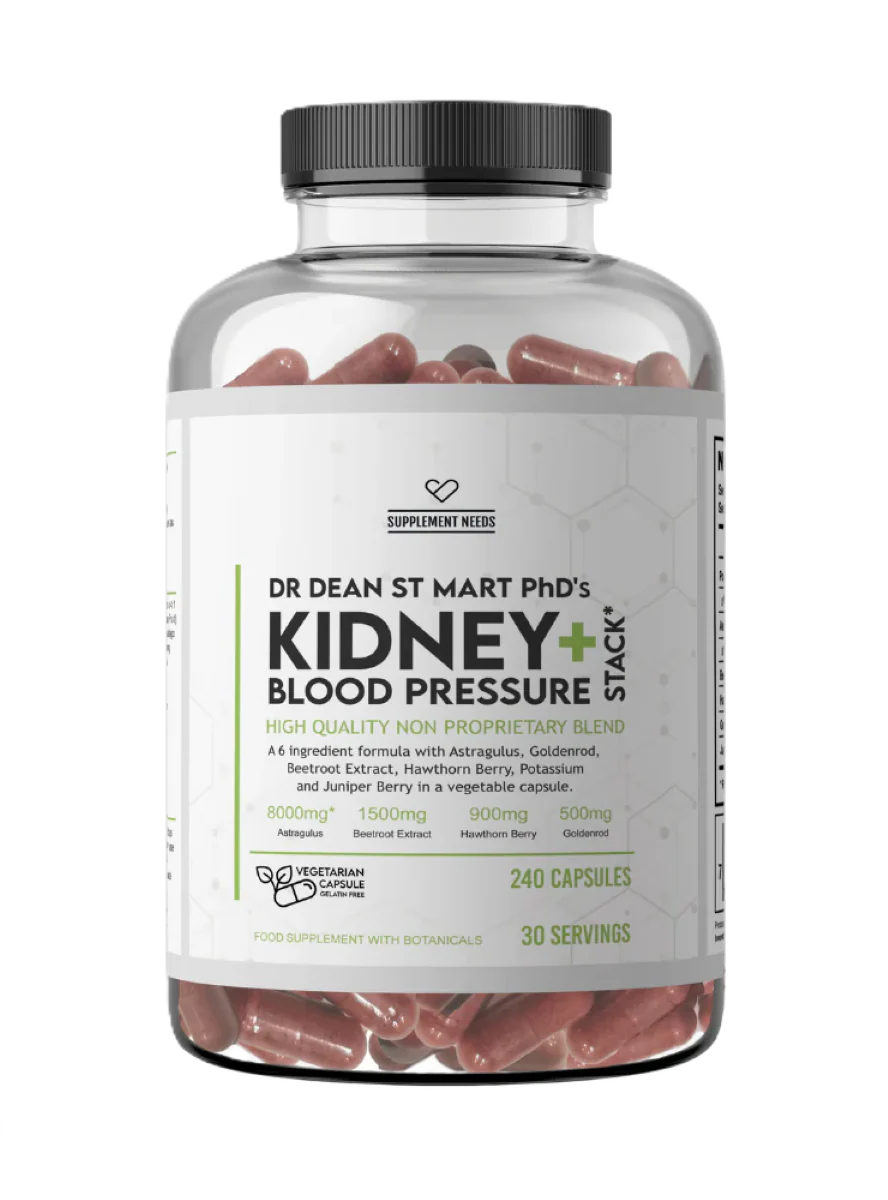 Supplement Needs Kidney and Blood Pressure Stack 240 caps