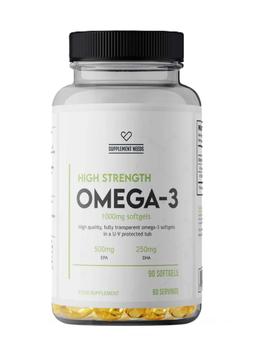 Supplement Needs Omega 3 High Strength 90 softgels