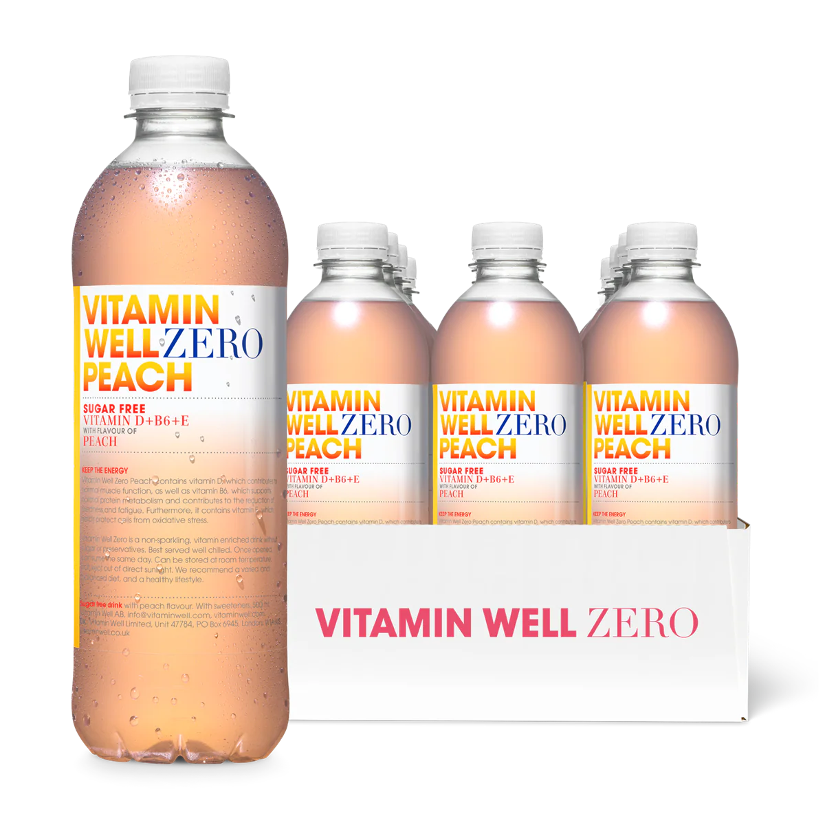 Vitamin Well Water Zero 12x500ml