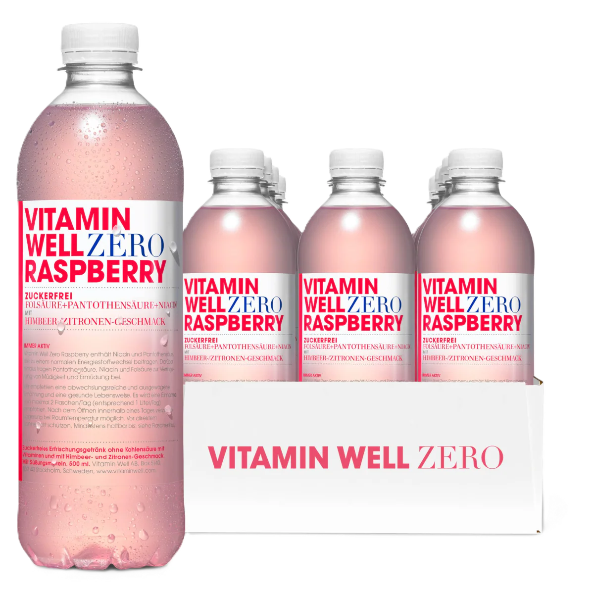 Vitamin Well Water Zero 12x500ml