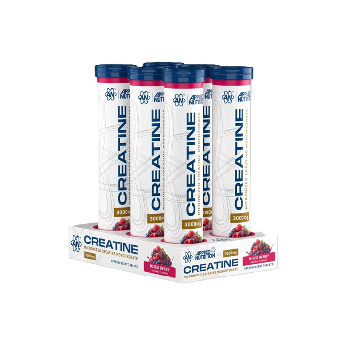 Applied Nutrition Creatine Monohydrate 3000mg Effervescent – 6 x 16 Tabs