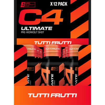 Cellucor C4 Ultimate Pre-Workout Shot – 12 x 60ml