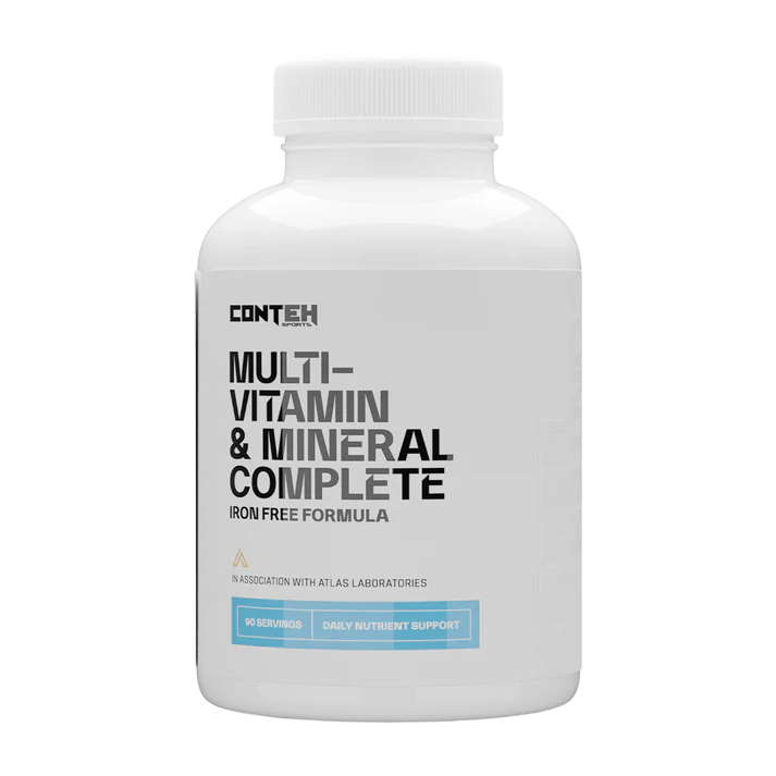 Conteh Sports Multi-Vitamin & Mineral Complete – 180 Capsules