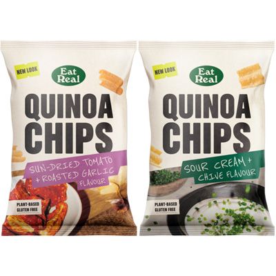 Eat Real Snacks Quinoa - 90g x 10