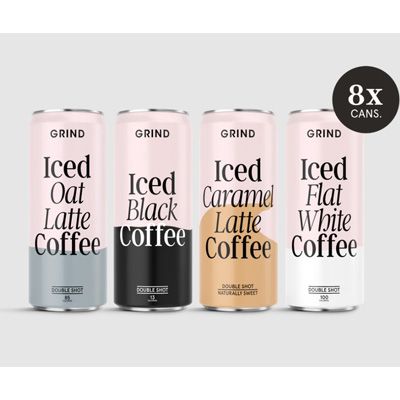 Grind Iced Coffee – 8 x 250ml