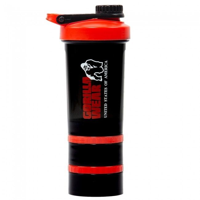Gorilla Wear Shaker 2 GO - Black/Red